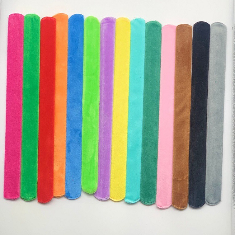 Creative color plush pop ring colorful bracelet wrist decoration belt hair accessories factory direct large favorably