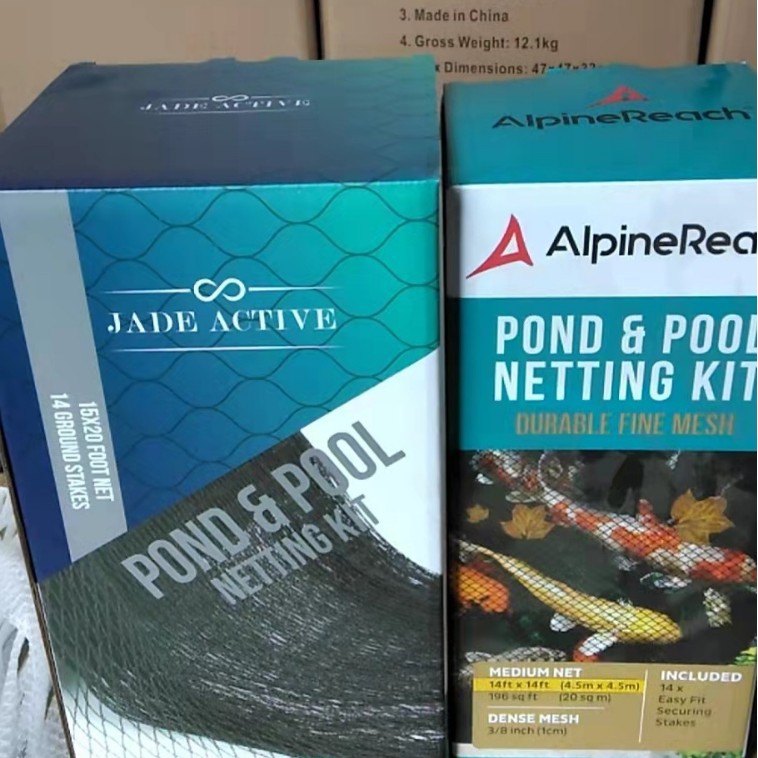 Black 30g swimming pool anti-leaf net, pond anti-bird net Amazon hot 4.5*6 meters