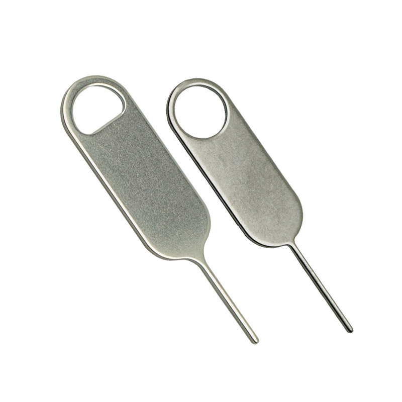 Factory Direct Supply Card Removal Needle Hard 304 Stainless Steel Suitable for Huawei Oppo Mobile Phone Sim Card Removal Needle