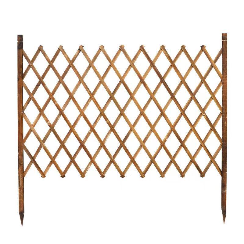 Outdoor Anticorrosive Wood Fence Telescopic Fence Enclosure Courtyard Fence Garden Climbing Frame Indoor Balcony Decorative Guardrail