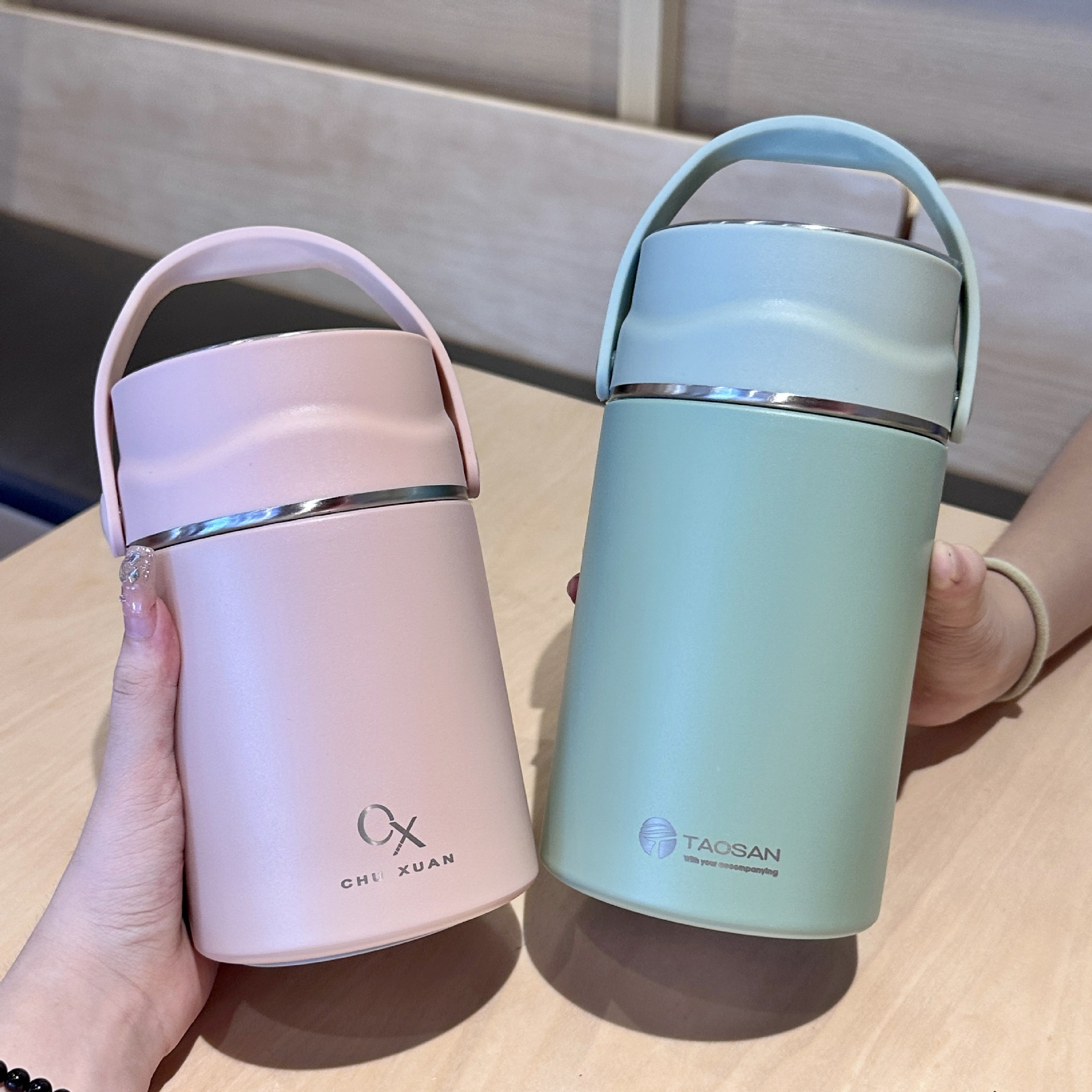 Новый большой емкости кремового цвета 316 стальной тушеный стакан, сумка для офисного работника, термоизолированный ланч-бокс, ведро