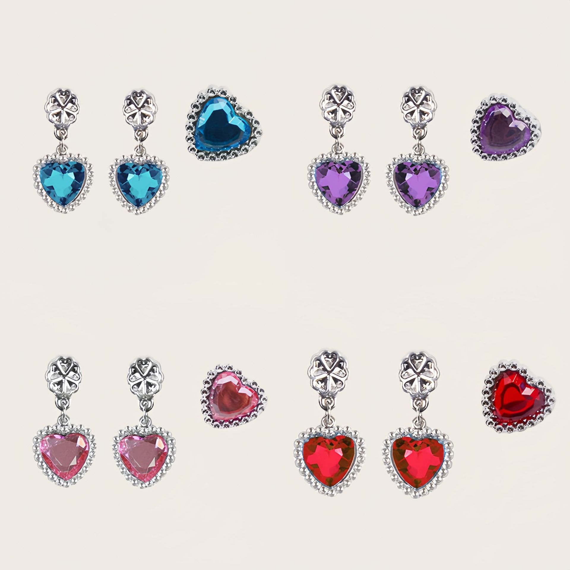 Замороженное кольцо для детей, клипсы на уши для девочек, безболезненные серьги для детей, аксессуары для детей