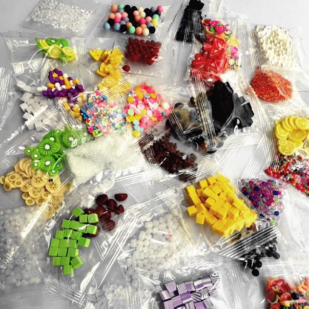 Новые искусственные сахарные водяные шарики, материалы для еды и игр, миниатюрные шарики из таро, смузи из красной фасоли, ледяные кубики, аксессуары для DIY