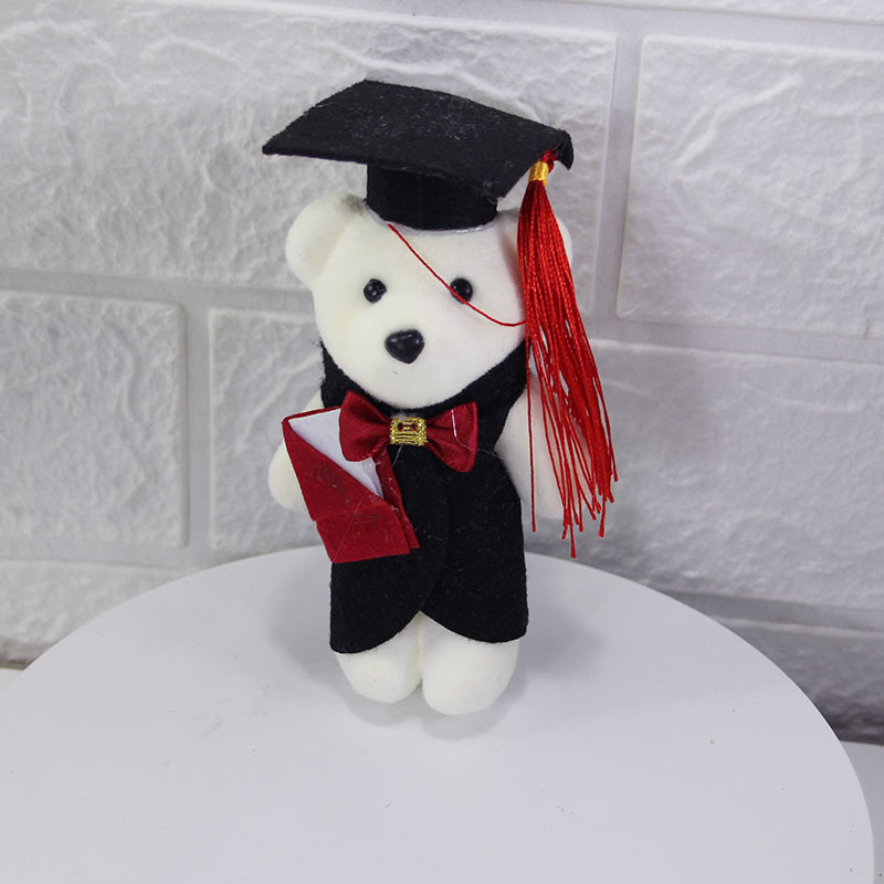 Оптовая продажа подарков для студентов выпускной медвежонок мужской и женский медвежонок доктор медвежонок подарок на День учителя мультяшная кукла букет