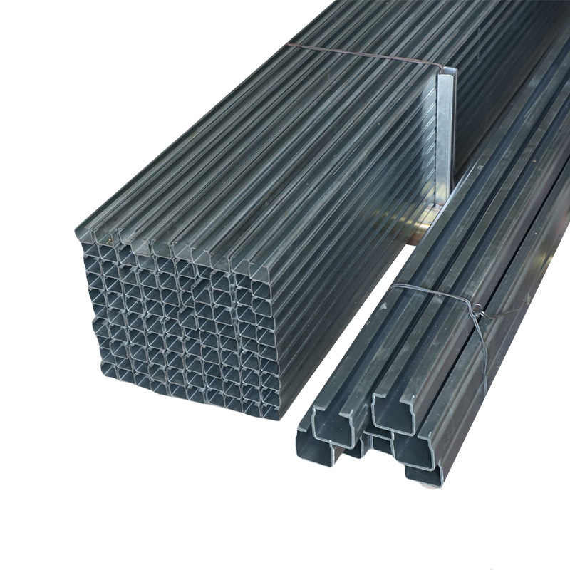 Factory delivery tool slide galvanized mobile cable hanging device open square steel slide can be customized