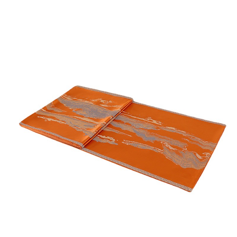 Bed flag bed end towel high tight landscape simple Chinese style blanket new support mixed batch direct foreign trade generation