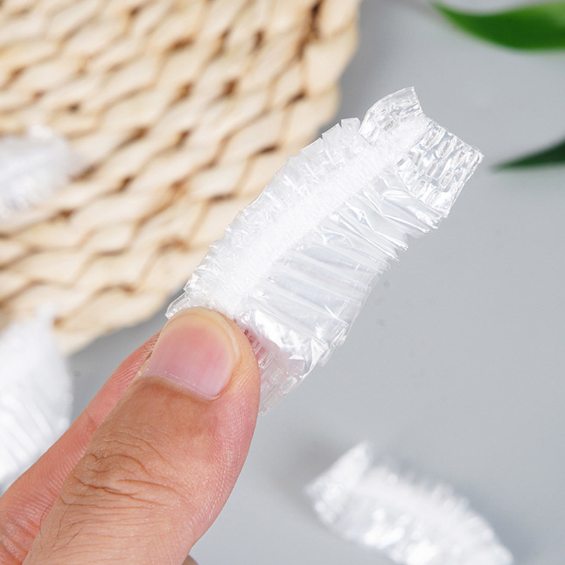 Disposable Earmuffs 100 Pieces Transparent Hair Dye Dustproof Earmuffs Bath Anti-Water Protection Cover Manufacturer Wholesale
