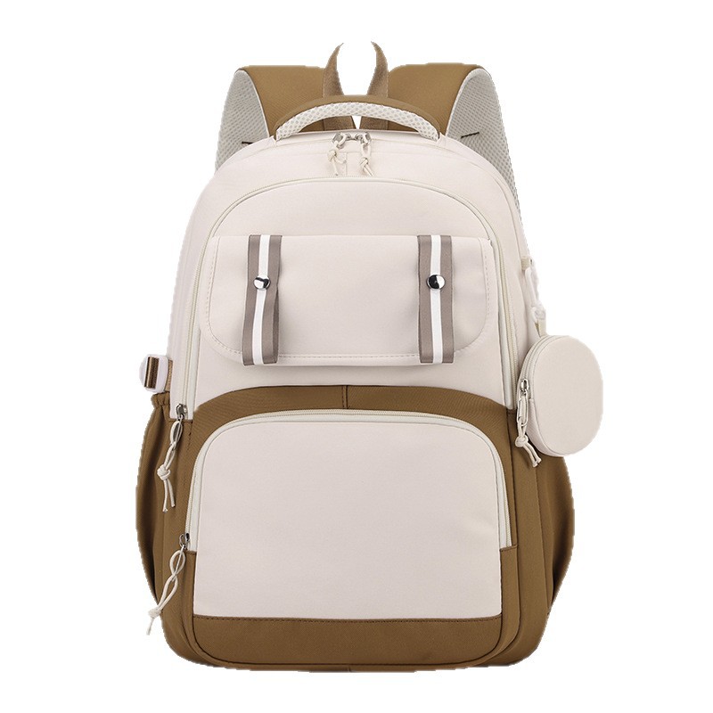 Cross-Border New High-Looking Primary School Student Schoolbag Girl's Burden-Reducing Lightweight Large-Capacity Backpack Boy's School Bag