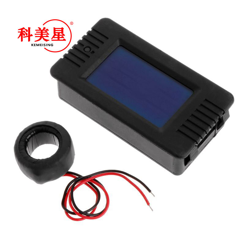 Цифровой дисплей AC Многофункциональный монитор мощности 80~260V Монитор энергии мощности Частотомер Факторометр