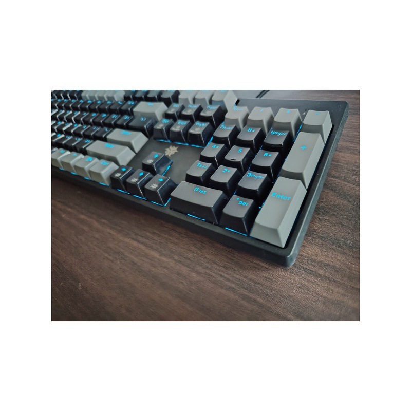 Black Canyon K705Box Hot-Swappable White Axis Mechanical Keyboard Wired Keyboard Gaming Keyboard 104 Keys Blue Backlight
