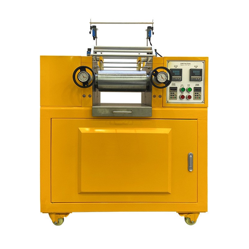 Double-Roller Open-Mixer Testing Machine for Plastic, Rubber, and Silicone; Laboratory 3/6/ 9inch Small Double-Roller Open-Mixer