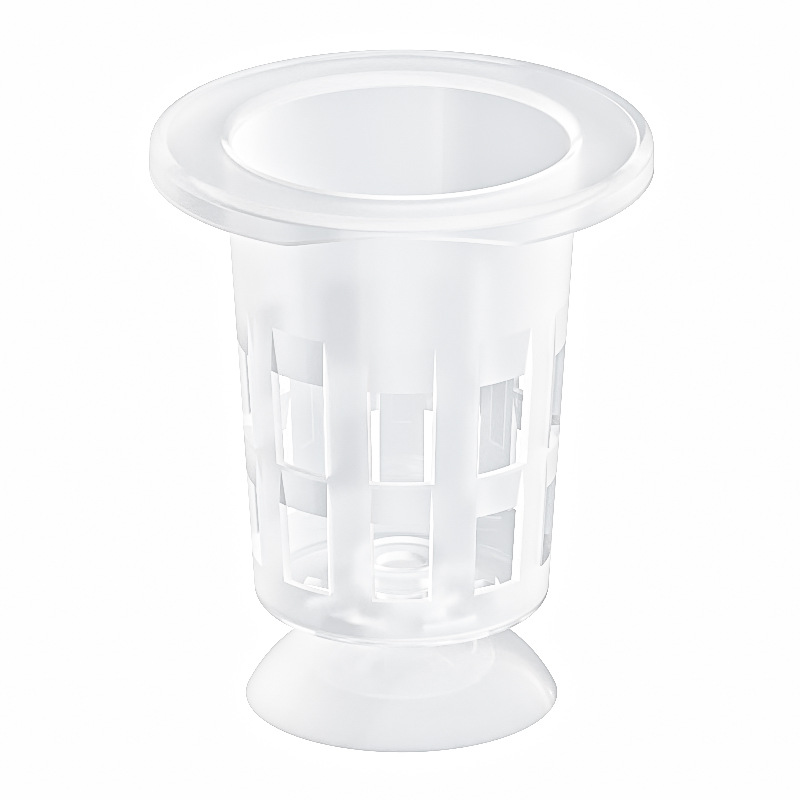 Hydroponic Planting Basket Vegetable Soilless Cultivation Equipment Plastic Deepening Planting Blue Hydroponic Plant Planting Cup Root Fixer
