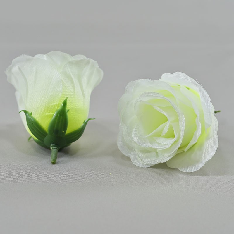 Cross-border simulation rose semi-finished flower flower arrangement process accessories manual flower arrangement accessories peacock rose flower wholesale