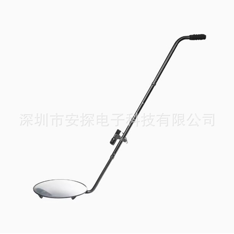 Vehicle bottom inspection mirror safety inspection instrument vehicle chassis reflective convex mirror inspection factory container telescopic vehicle bottom detection