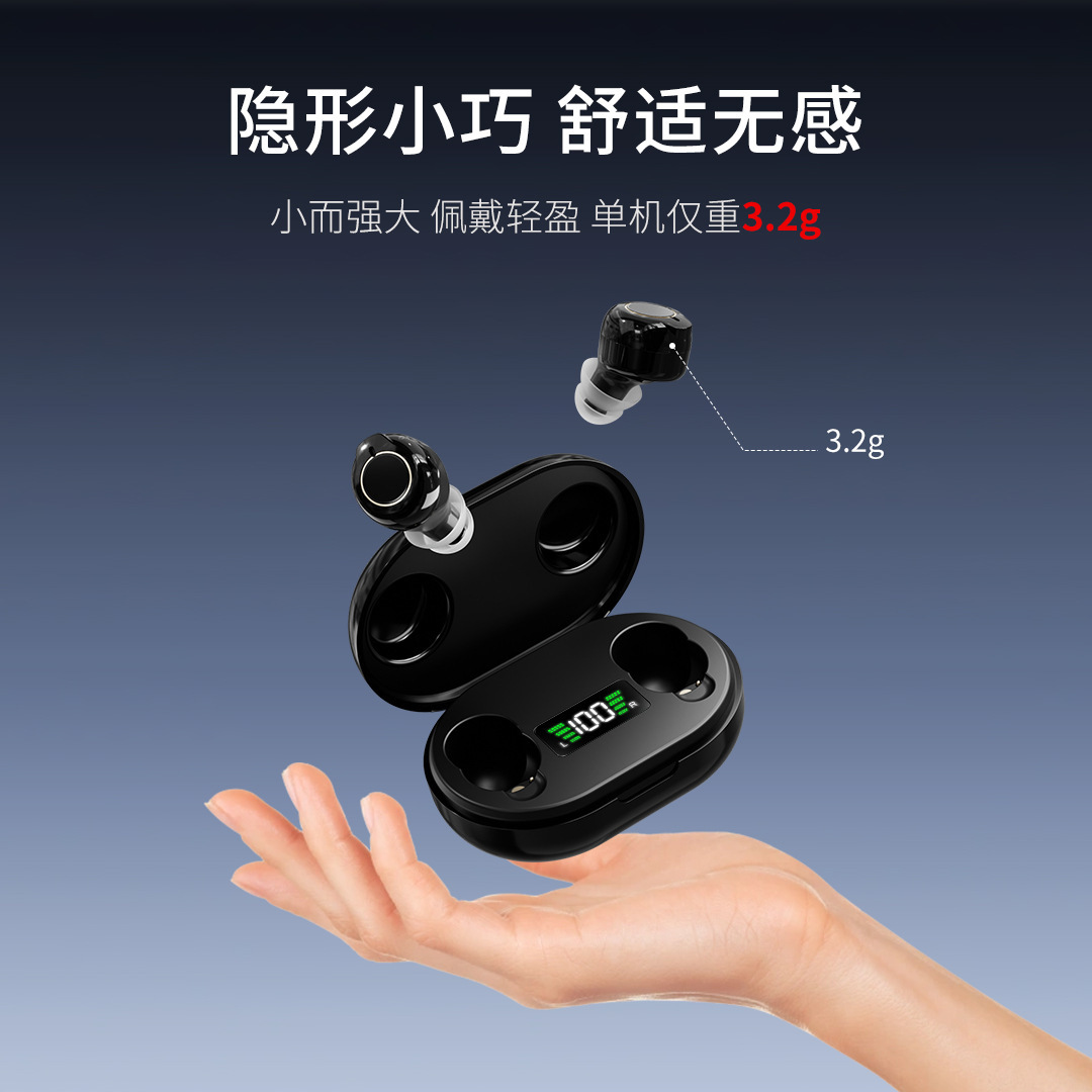 Cross-Border Popular Hearing Aids for the Elderly Wireless Sound Amplifier Charging Sound Collector Noise Reduction Hearingaid