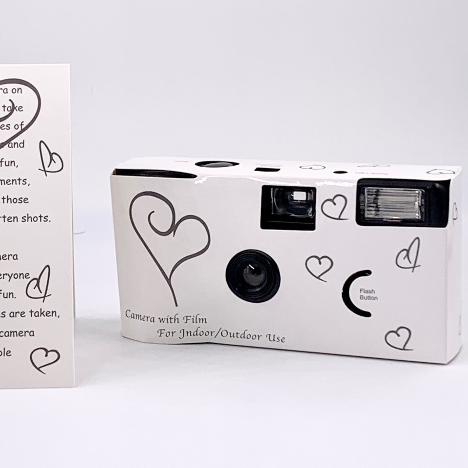 New Export Disposable Film Cameras with Optional 12/17/27 Exposures and Customizable Customer Logo Designs
