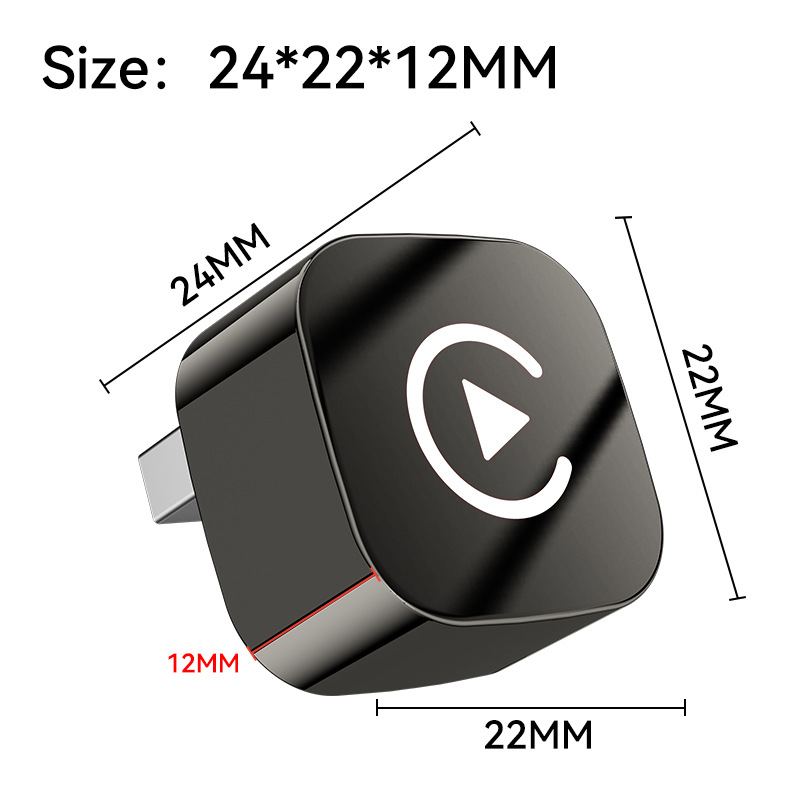 Carplay Wired to Wireless Box Android Auto Car-Machine Interconnection Module 2in1 Smart Carplay Box