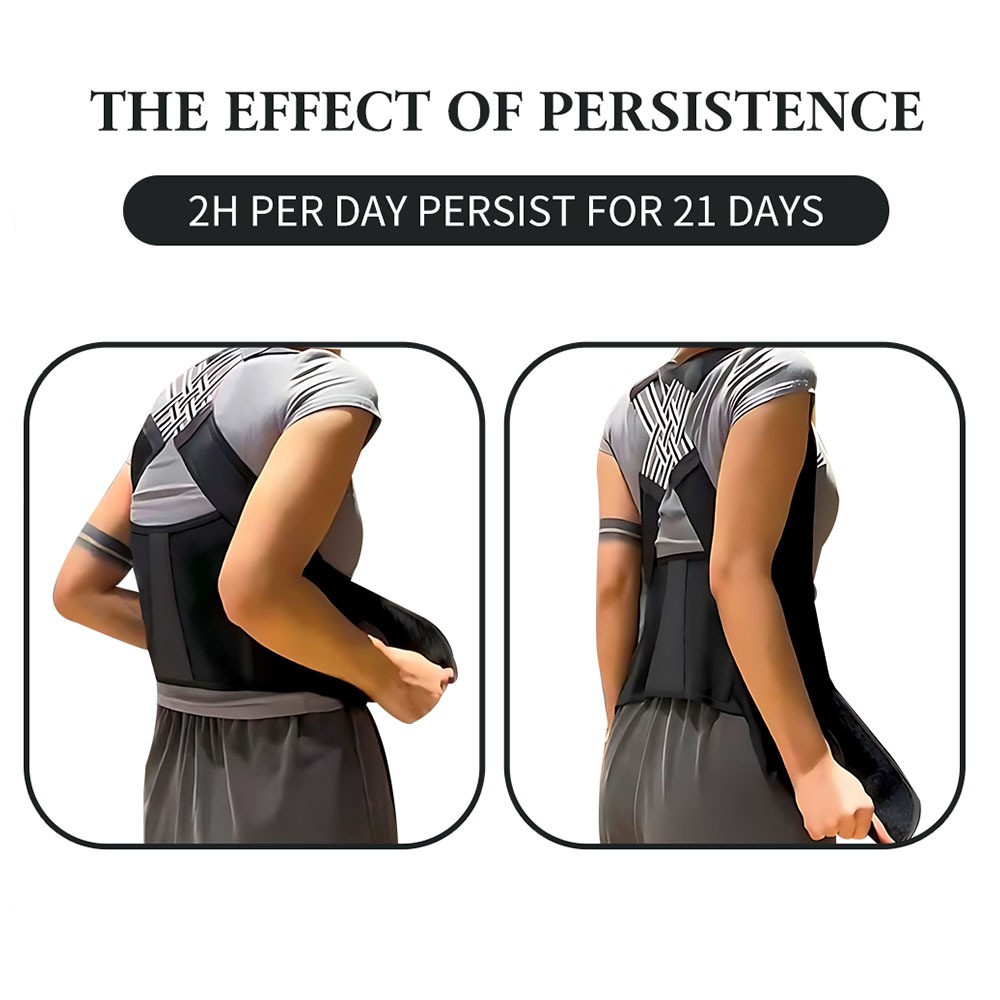 Posture Correction Belt for Sports and Fitness for Men and Women to Prevent Hunchback, Open Shoulders, Straighten Chest, Beautify Back, Protect Waist and Abdomen, Student Correction Artifact