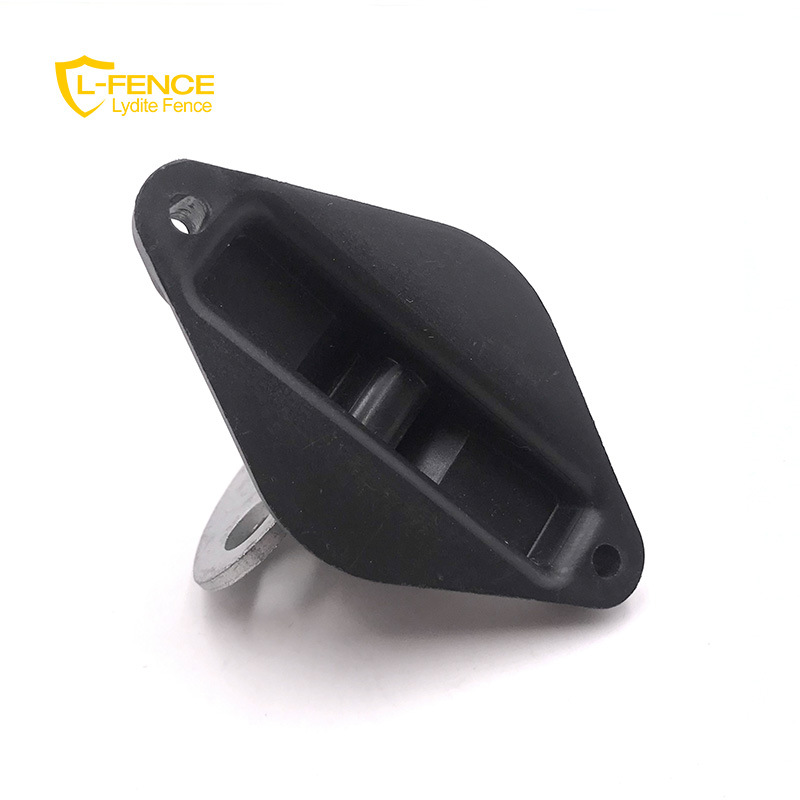 Electronic fence insulator farm livestock three point door handle insulator PP plastic insulator