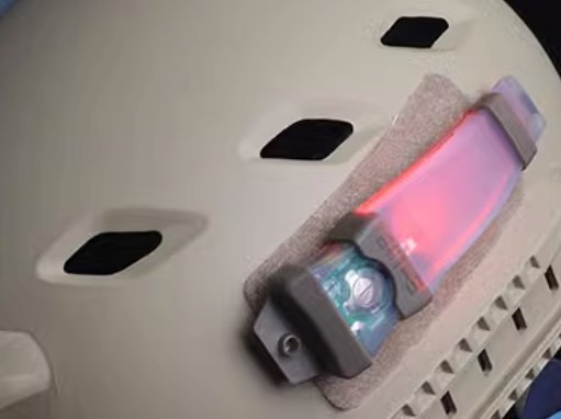 Cross-border Hot Sale v-lite Tactical Helmet Identification Light Belt Velcro Waterproof Survival Light Velcro Gum Light