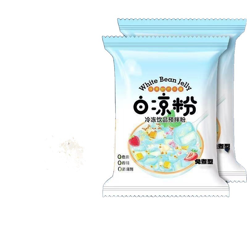 White Jelly Powder for Children, Food-Grade, Home-Made Jelly, Commercial Grass Jelly, No Cooking Required