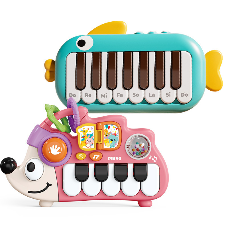 New Cross-border Children's Pocket Piano Multi-functional Electronic Piano Baby Musical Instrument Toys Can Play Educational Enlightenment