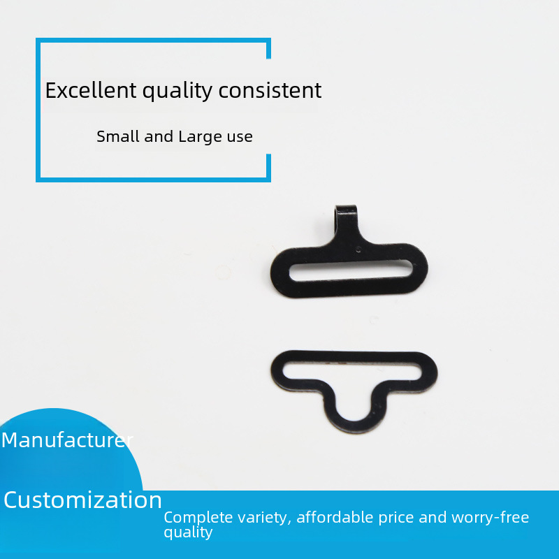 Tie Accessories Tie Plastic Accessories Tie Clip Tie Buckle Tie Buckle Triangle Clip Shengzhou Factory Supply