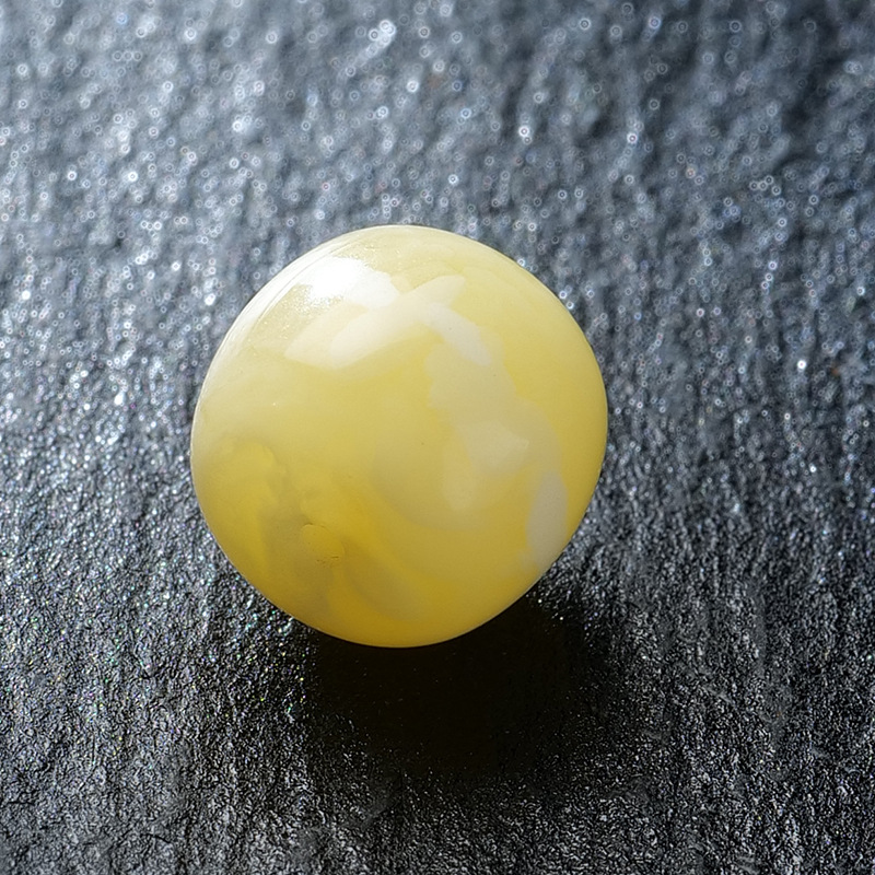 Натуральные бусины из пчелиного воска старого стиля, российский материал, высококачественные одиночные бусины, главные бусины, подлинные желтые бусины из цветочного пчелиного масла, оптовая продажа