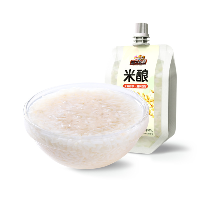 [Three Squirrels Brew 150g Original Rice] Original Rice Wine Snacks