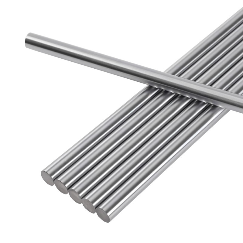 304 Stainless Steel Solid Rod 316L Grinding Rod Straight Bar in Stock Fast Delivery Zero-Cut Processing Customization