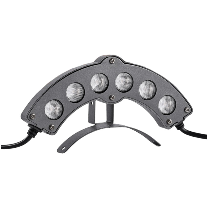 Led Corrugated Light Outdoor Waterproof 24V Tile Light Engineering Landscape Tile Eaves Light Ancient Building Roof Lighting Moon Light