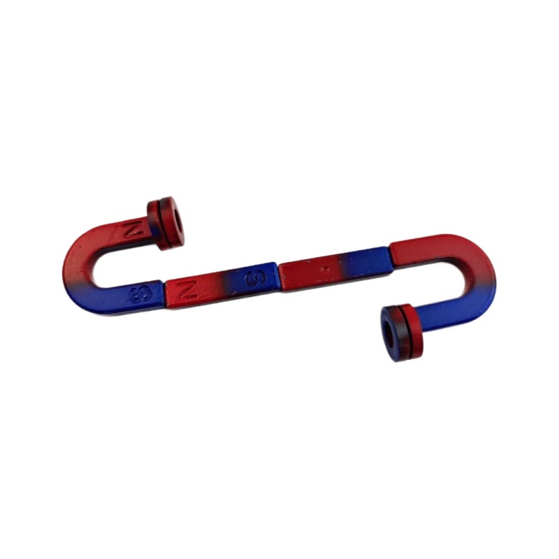 20-Piece Magnetic Set for Elementary School Teaching, Scientific Experiments, Magnetic Levitation U-Shaped Magnets, Magnetic Tiles, School Peripherals