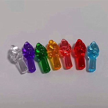 Керамические рождественские лампочки бусины украшения маленькие лампочки прозрачные лампочки декоративные DIY праздничные аксессуары лампочки с огнем