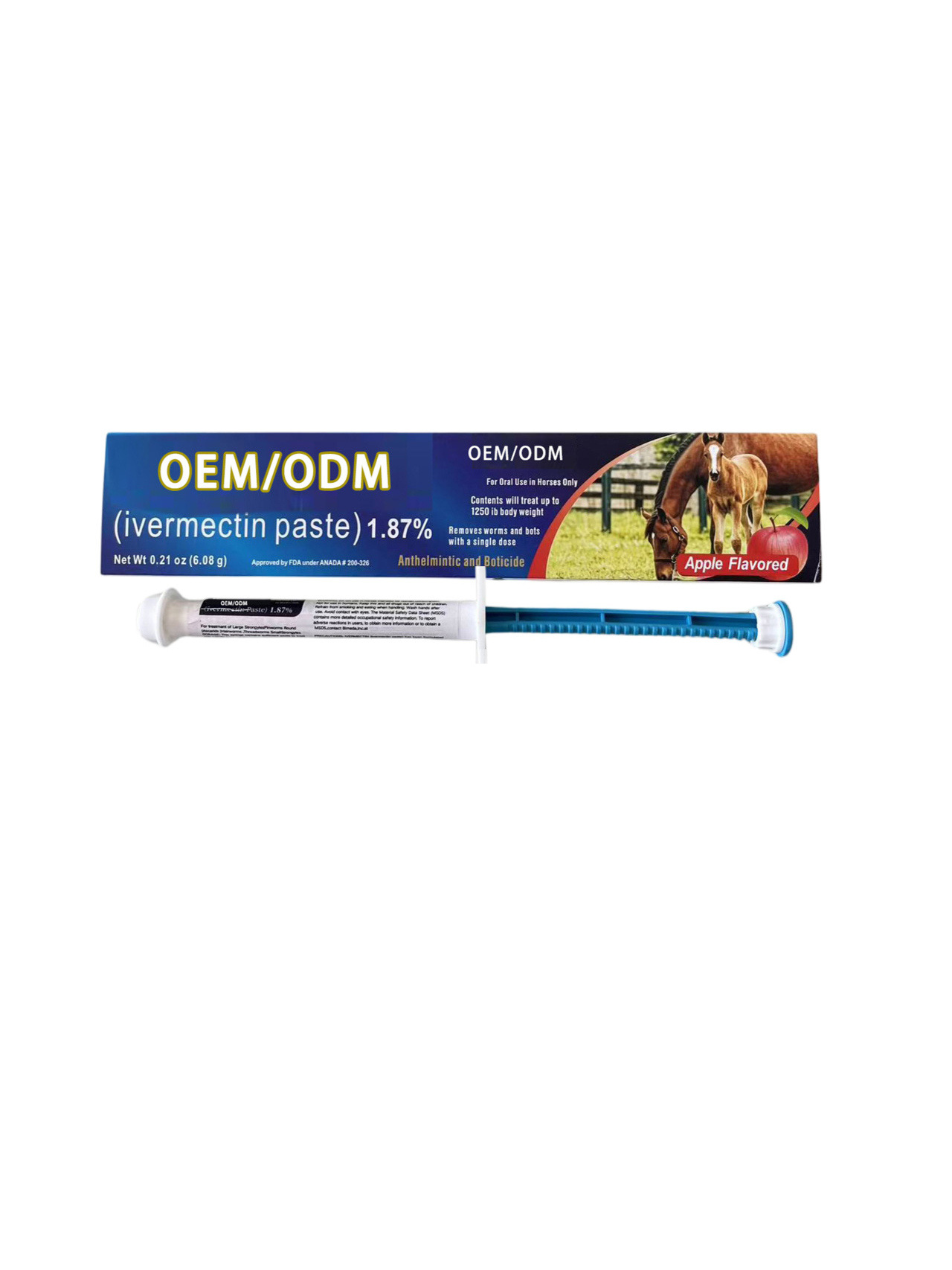 Gel Horse Ointment Apple Flavor Amazon Tk Best-Selling Source Manufacturer Ready-Made Factory Customization Ebay Best-Selling