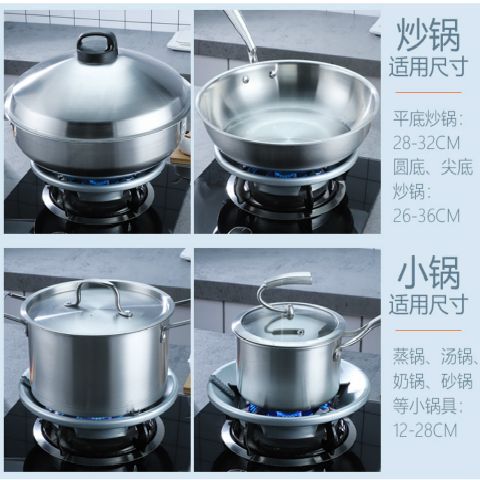 Thickened Gas Stove Windproof Cover, Energy-Saving Gas Stove Wind Shield, Household Kitchen Stove Party Fire Cover, Universal