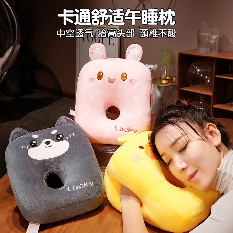 Nap Pillow, Office Nap Artifact, Primary School Student Nap Pillow, Children's Nap Pillow on the Table, Girls' Sleeping Pillow