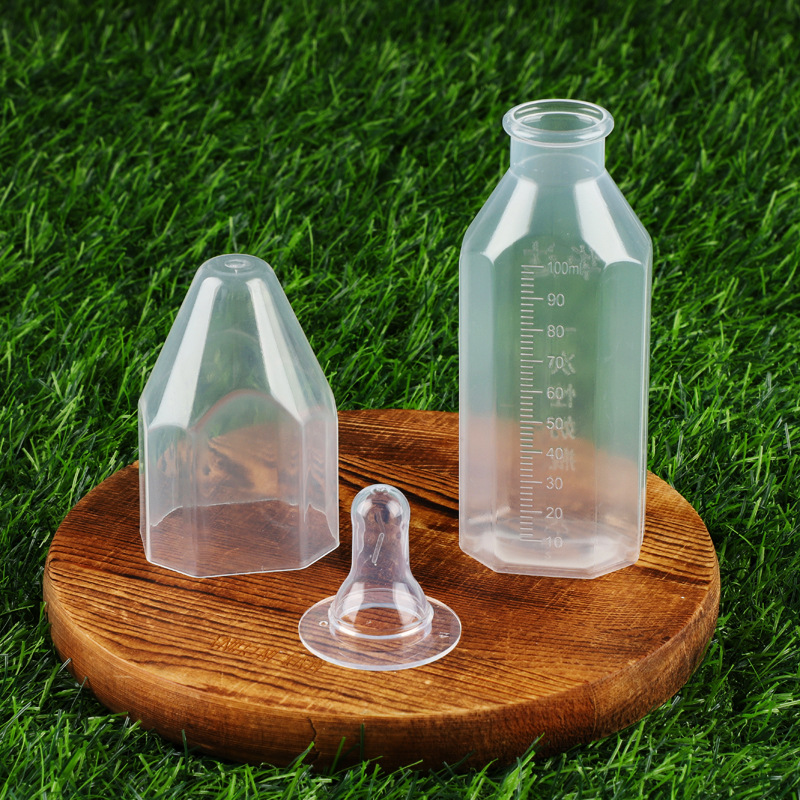 100ml Disposable Baby Bottle Silicone Pacifier Premature Infant Feeding Independent Package