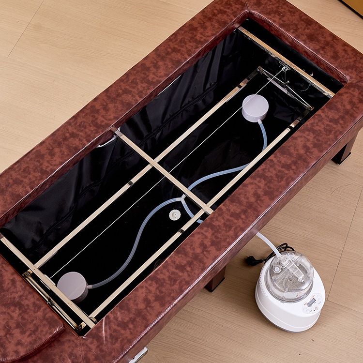 Special Bed for Chinese Medicine Fumigation, Moxibustion Bed, Whole Body Moxibustion, Home Physiotherapy Bed, Beauty Salon Special Health Massage Sweat Steaming Bed