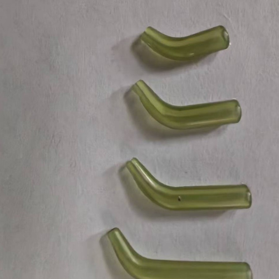 Аксессуар для рыбалки в европейском стиле, дефлектор, маленькая изогнутая трубка темно-зеленого цвета, популярная на рынке