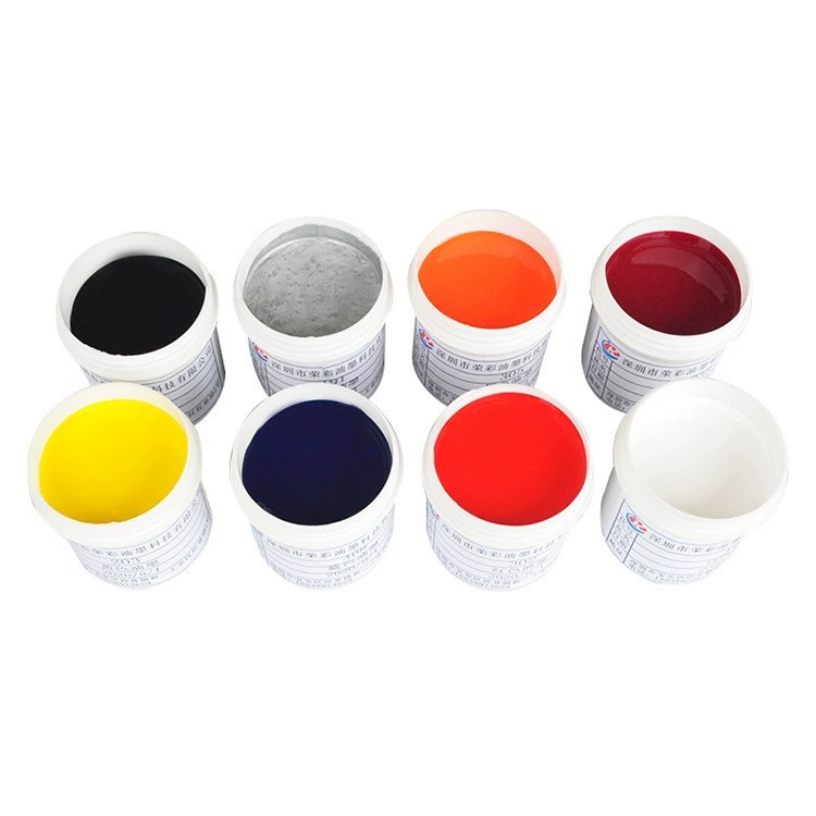 Metal Ink Screen Printing Hardware Stainless Steel Printing Iron Aluminum Alloy Baking Temperature Resistant Thermosetting Self-Drying Pad Printing Ink