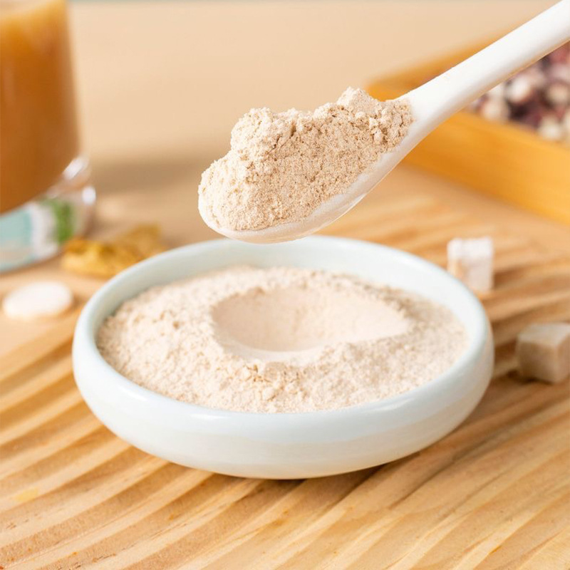 Five-Grain Powder Meal Replacement Powder with Fried Bran, Yam, Coix Seed, Lotus Seed Powder, Whole Grain Powder, Nutritional Meal Replacement Powder, Breakfast Powder, in Stock