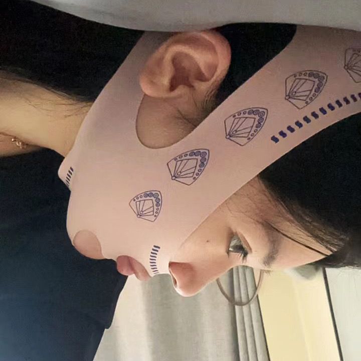 Emergency Order, Quick Delivery, Boxed Bagged Small V Face Mask, Sleep Bandage, Lifting and Lifting with Facial Massage Instrument