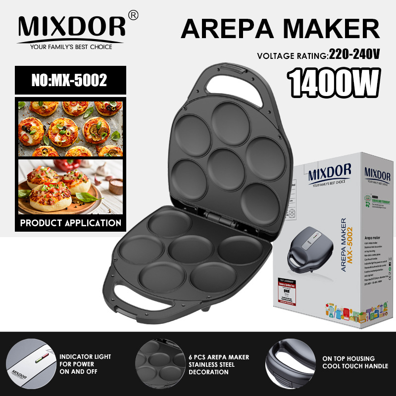 Бытовая вафельница американского стандарта 110V, европейская стандартная вафельница, машина для выпечки хлеба, машина для завтрака, доряки-бургерная