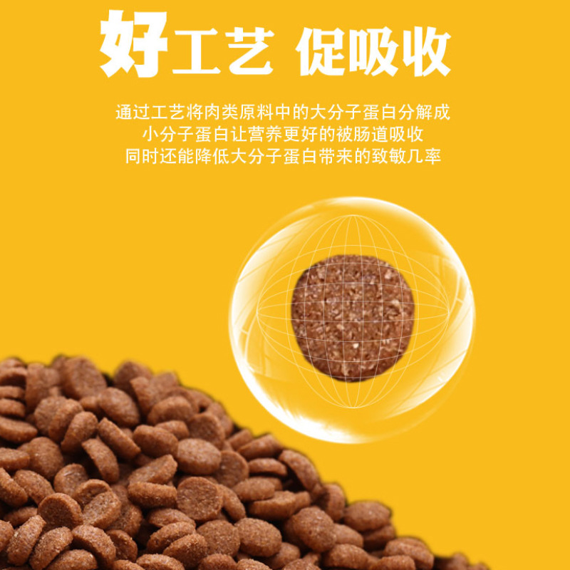 Freeze-Dried Dog Food Universal 10-Piece Dog Food Golden Retriever Teddy Labrador Big Bag Bichon Frize Adult Dog Puppy Wholesale