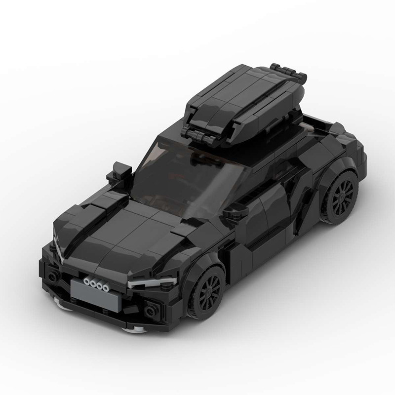 Cross-border MOC blocks compatible with Lego Aodi RS6 blocks assembled racing speed eight-frame car series