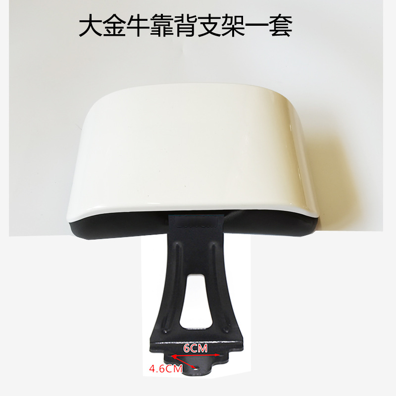 Suitable for Dji Aima Da Jin Niu F6 Electric Scooter N1 Battery Scooter Yadea Shelf Backrest Bracket Modified Rear Cushion