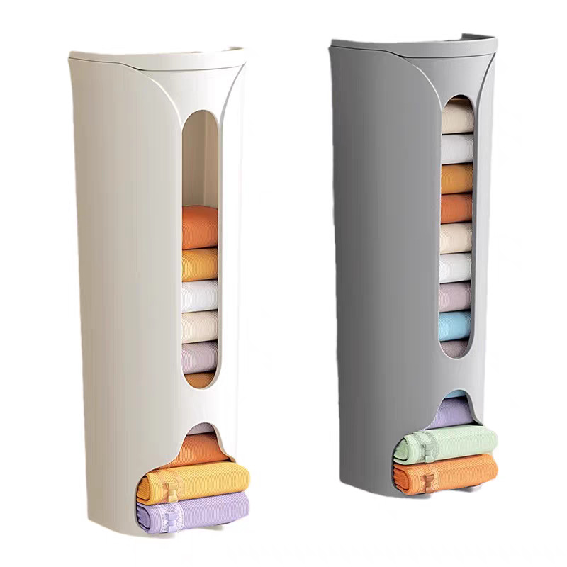 Настенный ящик для хранения, многофункциональная полка для нижнего белья и носок, выдвижной органайзер для шкафа