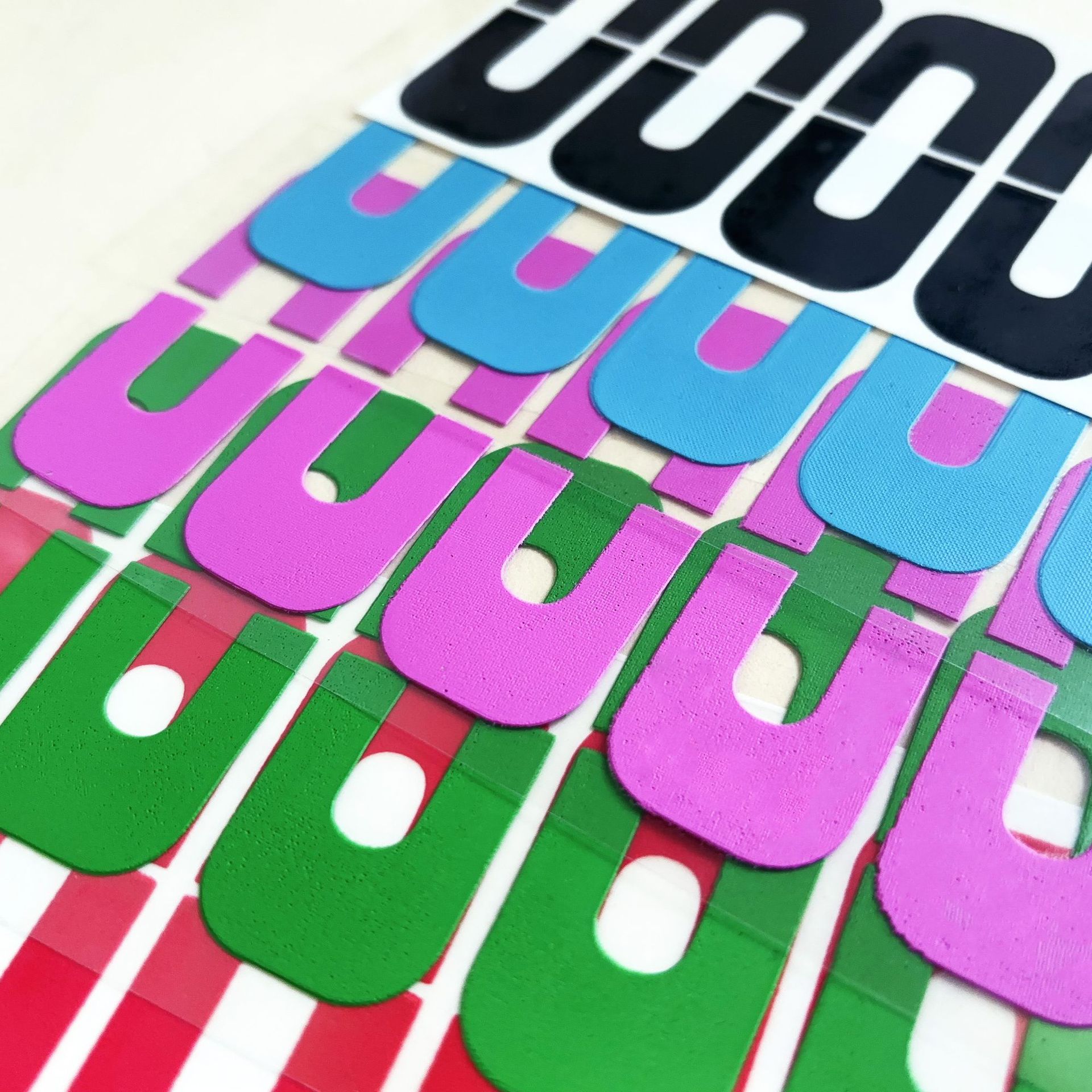 Nail polish anti-overflow stickers anti-nail polish overflow nail U-shaped stickers anti-overflow glue nail stickers wholesale