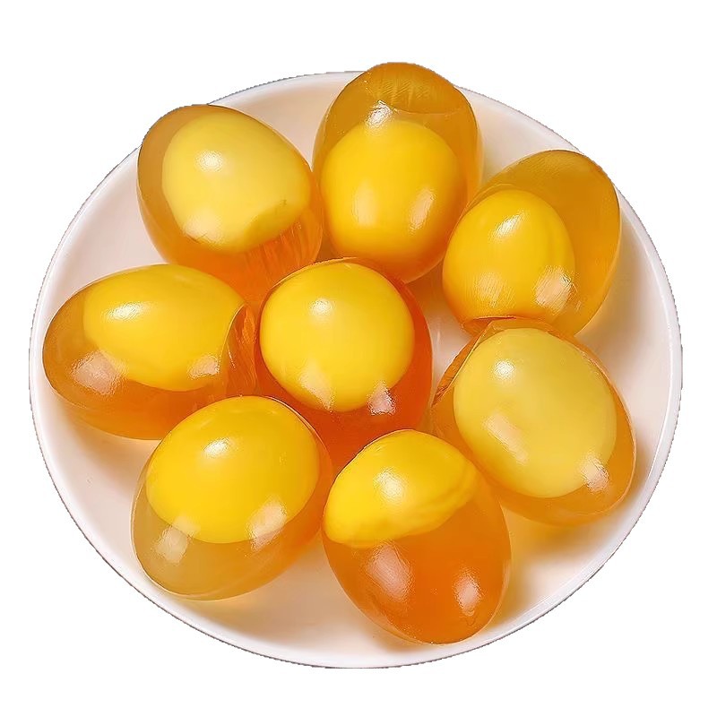 Jingtushan Preserved Eggs, Anhui and Henan Specialty, Authentic Soft-Boiled Extra-Large Lead-Free Yellow Heart Pine Flower Preserved Eggs Wholesale