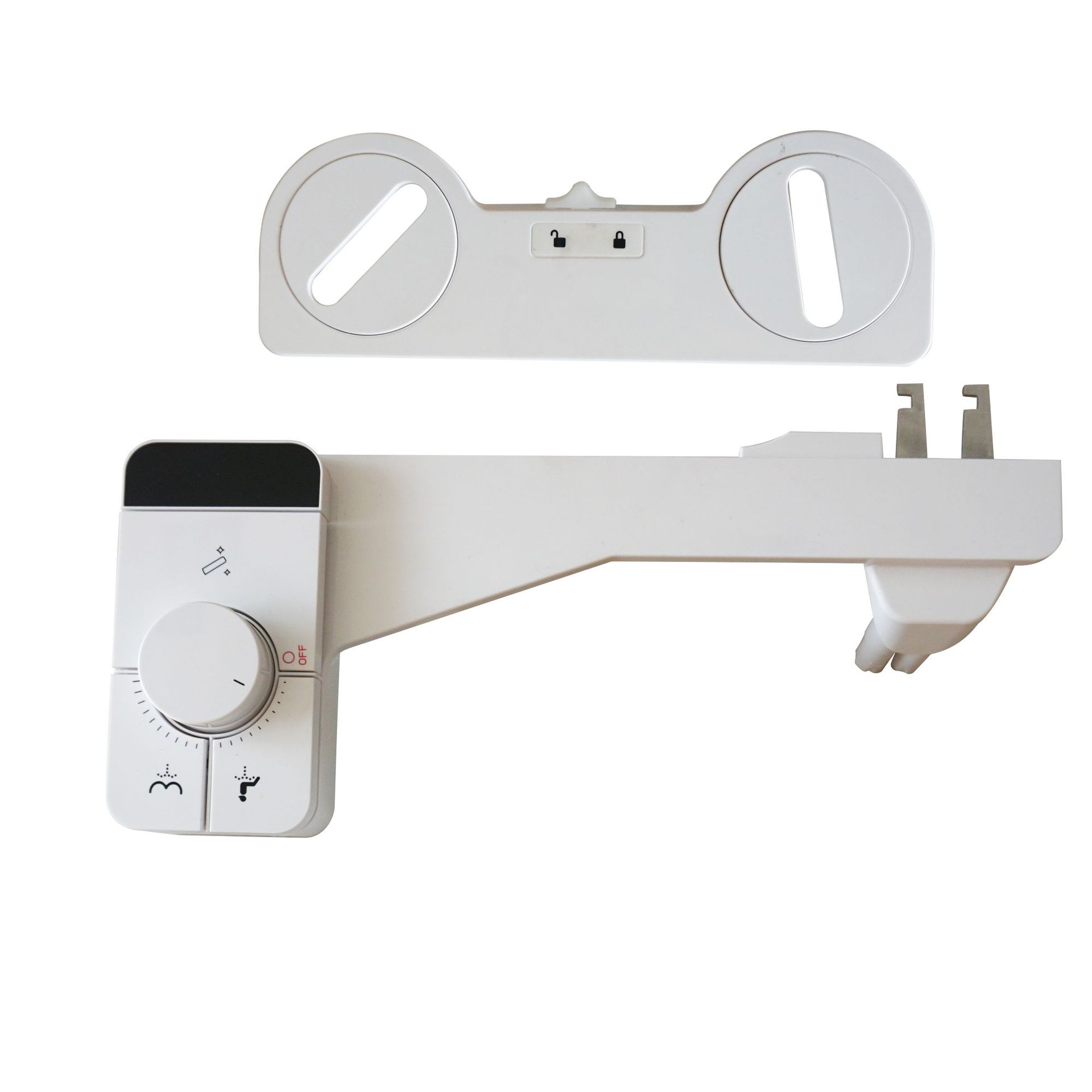 Cross-border new product body cleaner does not use electric hip washing, women washing, self-cleaning, water pressure adjustment, small volume intelligent toilet cover